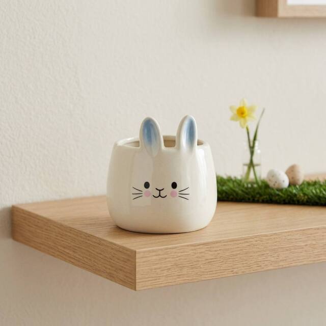 Garden Greatness Whimsical Novelty Bunny Home Decor Pot - Size: 1 Pack - image 1