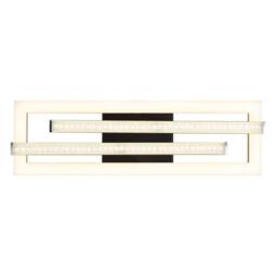 Netlighting Highway Integrated LED Semi Flush Ceiling Light Matt Gold 2x LED 4000K - thumbnail 4