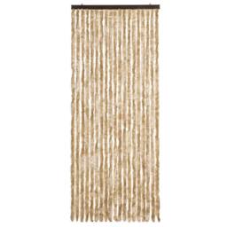 Berkfield Home Insect Curtain Beige 56x200 cm Chenille - thumbnail 3