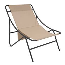 Monstershop 3 Piece Bistro Set - Grey & Cream - thumbnail 4