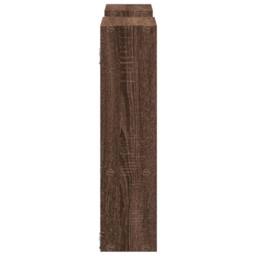 Berkfield Home Wall Shelf Brown Oak 99x15x60 cm Engineered Wood - Size: 99 x 15 x 60 cm - thumbnail 5