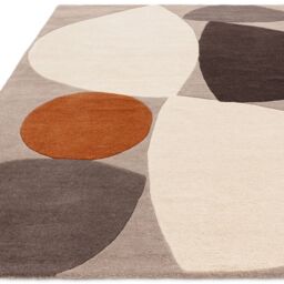 The Rug Shop UK Grey Modern Handmade Easy to clean Geometric Geometric Area Rug - Size: 160 cm x 230 cm - thumbnail 3