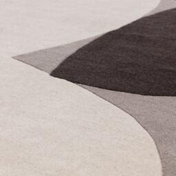 The Rug Shop UK Grey Modern Handmade Easy to clean Geometric Geometric Area Rug - Size: 160 cm x 230 cm - thumbnail 6