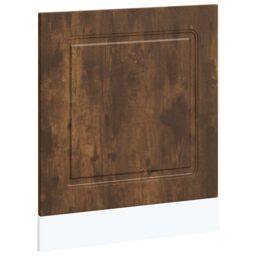 Berkfield Home Dishwasher Panel¬†Kalmar¬†Smoked Oak 60x1.5x67 cm Engineered Wood in Brown - thumbnail 2