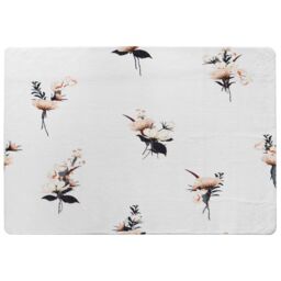 Benjamin Tate Design Flower Bunches Designer Rug in Natural - Size: Large - thumbnail 1