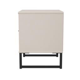 Ready Assembled 2 U Menai 2 Drawer Bedside (Ready Assembled) in Taupe - Size: Small - thumbnail 2