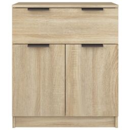 Berkfield Home Sideboard Sonoma Oak 60x30x70 cm Engineered Wood in Brown - Size: 60 x 30 x 70 cm - thumbnail 5