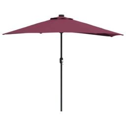 Berkfield Home Garden Parasol Bordeaux red Standard Fabric
