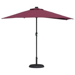 Berkfield Home Garden Parasol Bordeaux red Standard Fabric - thumbnail 3