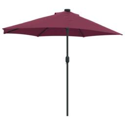 Berkfield Home Garden Parasol Bordeaux red Standard Fabric - thumbnail 7
