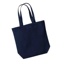 Westford Mill Camden Fairtrade Shopper in Navy - thumbnail 2