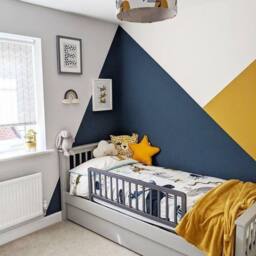 Safetots Wooden Bed Rail in Grey - Size: 38 cm x 140 cm - thumbnail 7