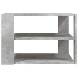 Berkfield Home Coffee Table Concrete Grey 59.5x59.5x40 cm Engineered Wood - thumbnail 4