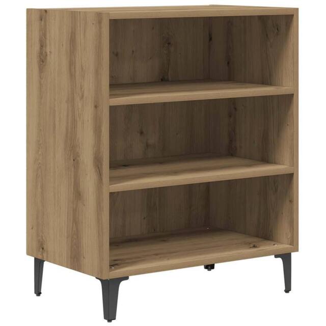 Berkfield Home Sideboard Artisan Oak 57x35x75 cm Engineered Wood in Brown - Size: 57 x 35 x 75 cm - image 1
