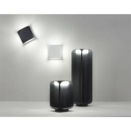 Netlighting Bu LED Outdoor Bollard Light White Dark Grey IP65 - thumbnail 2