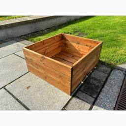 Charles Taylor Multi Pack of 2 - Country Kitchen Large Raised Bed Planter in Light Brown - thumbnail 2