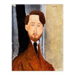 Artery8 Amedeo Modigliani Framed Wall Art Print Leopold Zborowski Portrait - Size: A4 - thumbnail 3