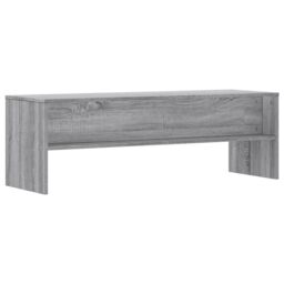 Berkfield Home TV Cabinet Grey Sonoma 120x40x40 cm Engineered Wood - Size: 120 x 40 x 40 cm - thumbnail 6