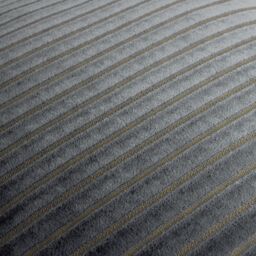 Paoletti Savoy Stripe Velvet Cushion in Charcoal - Size: 50 cm x 50 cm - thumbnail 5