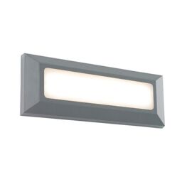 Netlighting Severus Outdoor Integrated LED Landscape Direct IP65 3W Grey Abs Plastic & Frosted Pc