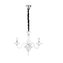 Netlighting SOFFIO 3 Light Chandeliers White 66x50cm - Size: 66x50 cm