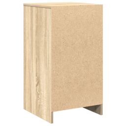 Berkfield Home Sideboard Sonoma Oak 40x41x75 cm Engineered Wood in Beige - Size: 40 x 41 x 75 cm - thumbnail 6