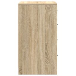 Berkfield Home Sideboard Sonoma Oak 40x41x75 cm Engineered Wood in Beige - Size: 40 x 41 x 75 cm - thumbnail 8