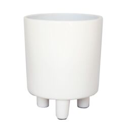 Ivyline Pisa White Planter, H24cm x D20cm - thumbnail 2