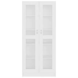 Berkfield Home Vitrine Cabinet White 82.5x30.5x185.5 cm Engineered Wood - thumbnail 6