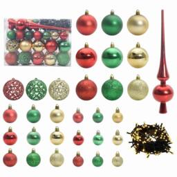 Berkfield Home Artificial Hinged Christmas Tree 150 LEDs Green 150 cm - thumbnail 8