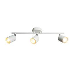 Nordlux Modern Indoor Spot Light White Metal GU10 Adjustable Head - Mains Powered, IP20 - thumbnail 1