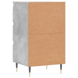 Berkfield Home Sideboard Concrete Grey 40x35x70 cm Engineered Wood - Size: 40 x 35 x 70 cm - thumbnail 8