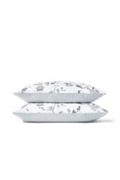 CHRISTY 'Bramley' Spring Floral Cotton Sateen Standard Pillowcase Pair in Blue - thumbnail 2