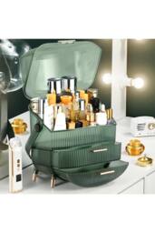 Lovely Cosmetics Organizer Skincare Box in Green - thumbnail 3