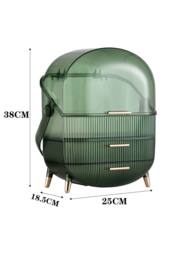 Lovely Cosmetics Organizer Skincare Box in Green - thumbnail 6