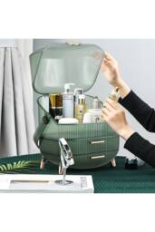 Lovely Cosmetics Organizer Skincare Box in Green - thumbnail 4