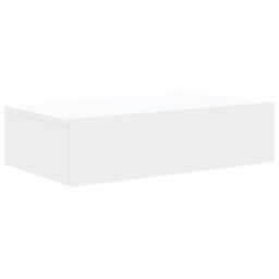 Berkfield Home TV Cabinet with LED Lights White 60x35x15.5 cm - thumbnail 3