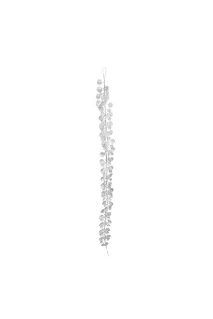 KDMD Silver Glitter Eucalyptus Garland 180cm - image 1