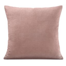 Luxury Living Velvet Chenille Cushion in Pink - Size: 55 cm x 55 cm - thumbnail 2