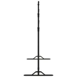 Berkfield Home Backdrop Stand Black 254x243 cm Steel - thumbnail 4