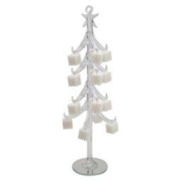 VFM e-Store Christmas Decoration 36cm x 12cm White X 1 - Size: 36 cm x 12 cm - thumbnail 1