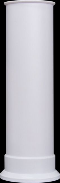 Adam Fires & Fireplaces Straight Decorative Stove Pipe in White