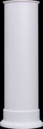 Adam Fires & Fireplaces Straight Decorative Stove Pipe in White