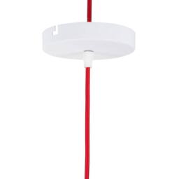 Wyld and Coco White Gold Wood Aluminium Geometric Pendant Lamp - thumbnail 7