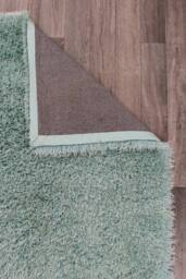 Celebrity Interiors Boston Plain Duckegg Rug in Green - Size: 180 cm x 270 cm - thumbnail 3