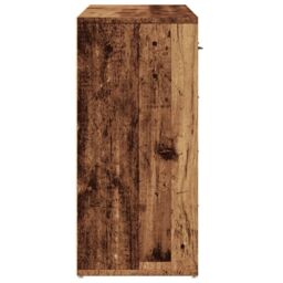 Berkfield Home Sideboard Old Wood 88x30x64 cm Engineered Wood in Brown - Size: 88 x 30 x 64 cm - thumbnail 5
