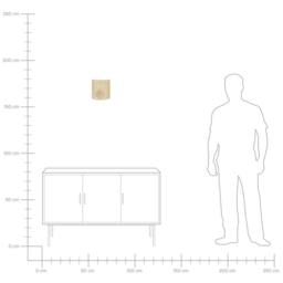 Wyld and Coco Natural Rattan Wall Lamp 22 cm Half Drum Shade - thumbnail 7