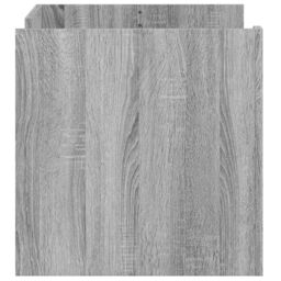 Berkfield Home Coffee Table Grey Sonoma 80x50x50 cm Engineered Wood - Size: 80 x 50 x 50 cm - thumbnail 5