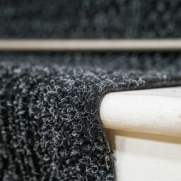 runrug Black Aztec Stair Carpet Runner - Size: 80 cm x 450 cm - thumbnail 6