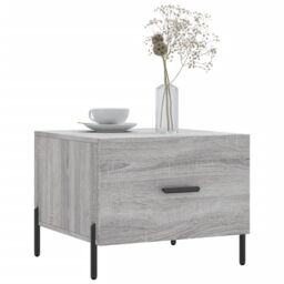 Berkfield Home Coffee Tables 2 pcs Grey Sonoma 50x50x40 cm Engineered Wood - Size: 50 x 50 x 40 cm - thumbnail 3